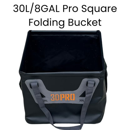 30L/8GAL Pro Square Folding Bucket