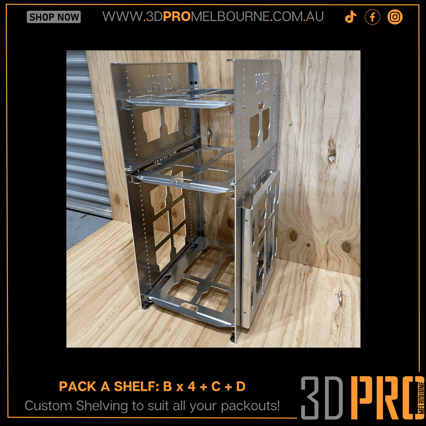 Full Width Shelf (Pack A Shelf)