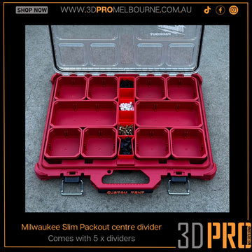 Milwaukee Slim Packout Centre Divider Pack