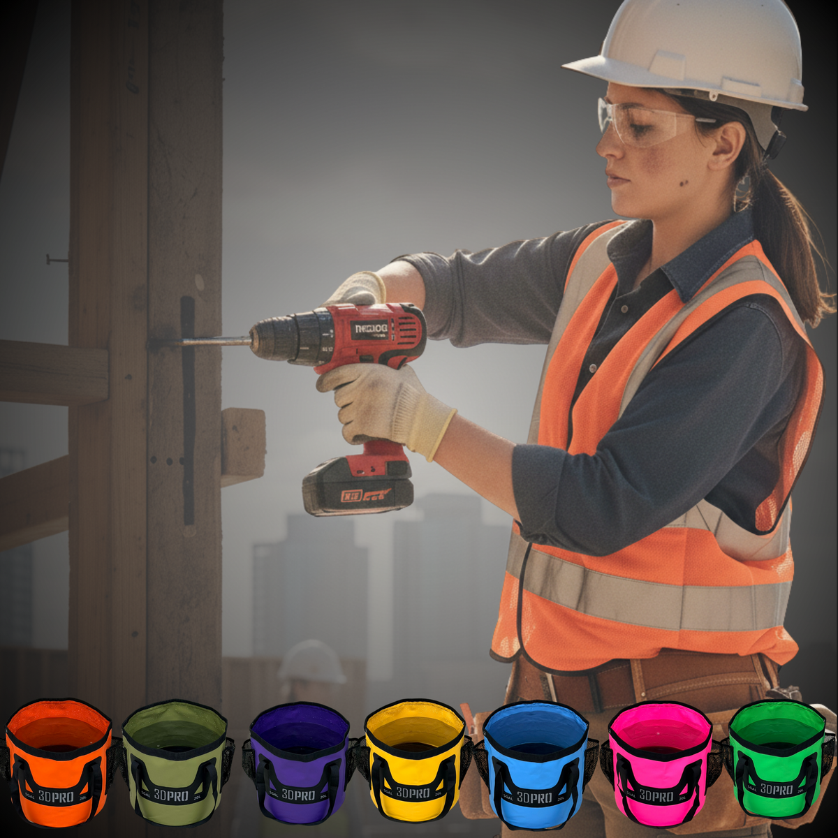 Tradie Folding Buckets