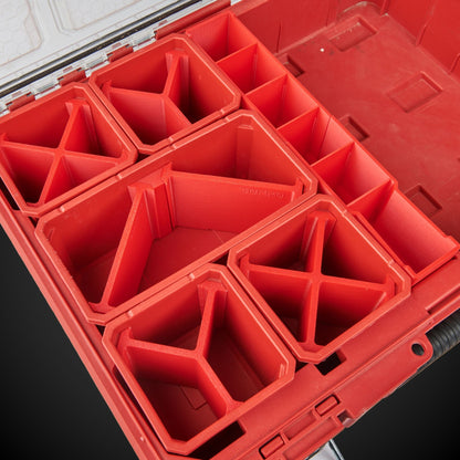 Different combinations of 3DPRO's packout dividers.