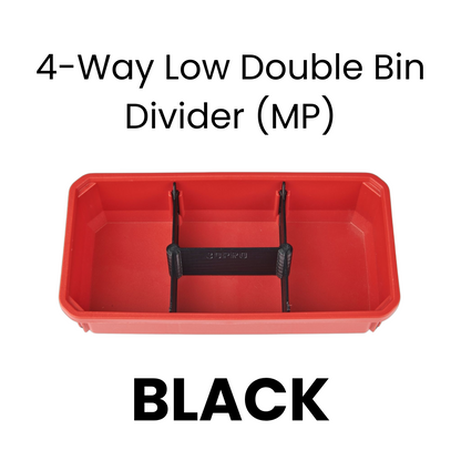 4-Way Low Double Bin Divider (MP)