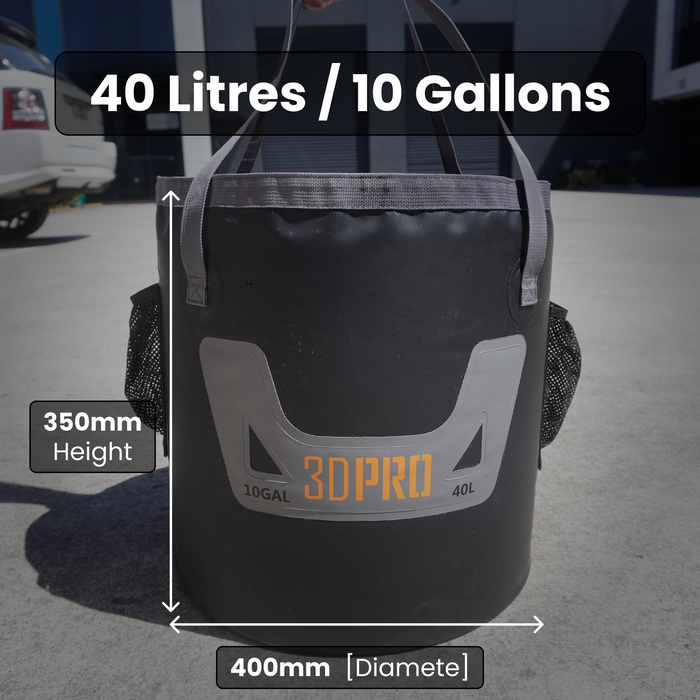 40L/10GAL Pro Folding Bucket
