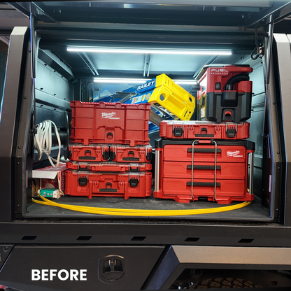 1400mm Side Canopy Bundle (Pack A Shelf)