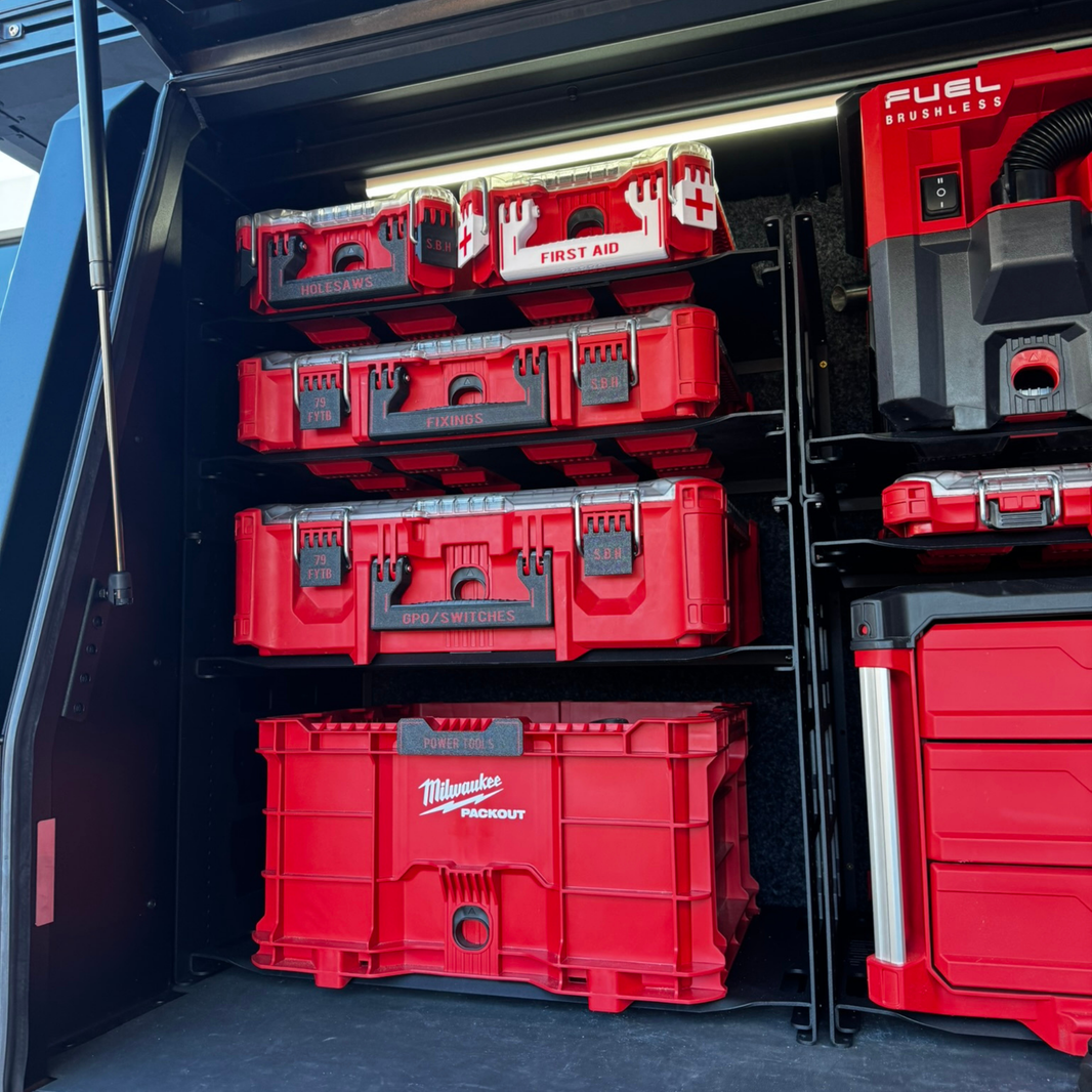 Packout Shelving for Tradies | Pack A Shelf by 3DPro – 3DPRO