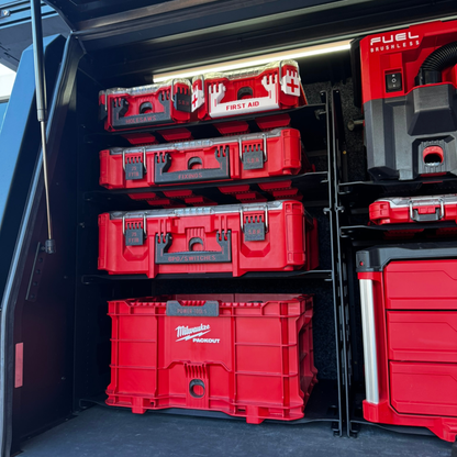 1400mm Side Canopy Bundle (Pack A Shelf)