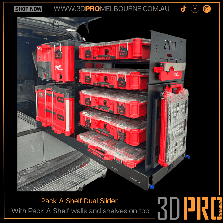 PACK-A-SHELF - Packout shelving