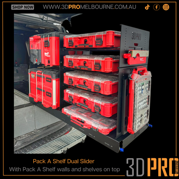 E) Pack-A-Shelf Dual Slider