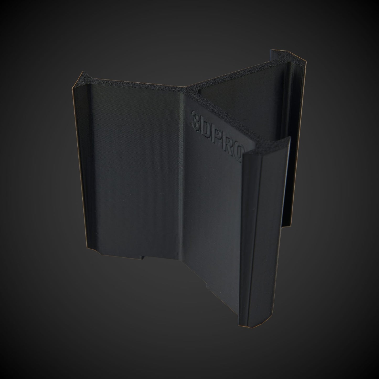 Black 5-Way Standard Double Bin Divider (MP)with '3DPRO' branding on a dark background