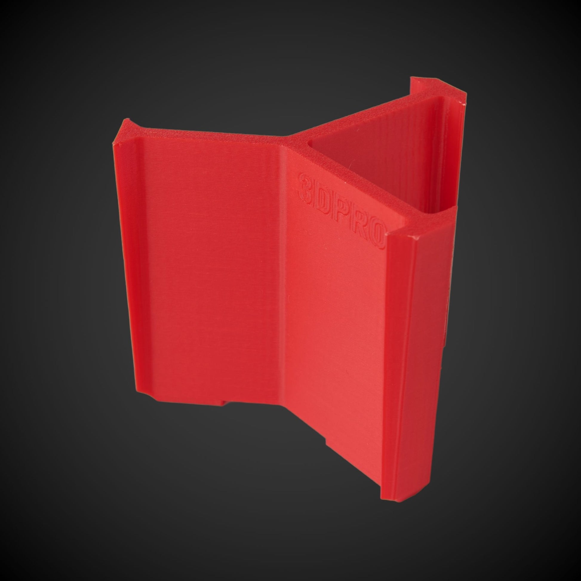 Red 5-Way Standard Double Bin Divider (MP)with '3DPRO' branding on a black background
