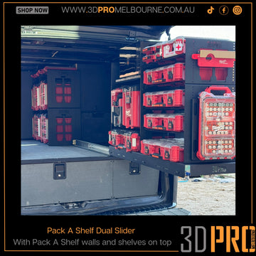 E) Pack-A-Shelf Dual Slider