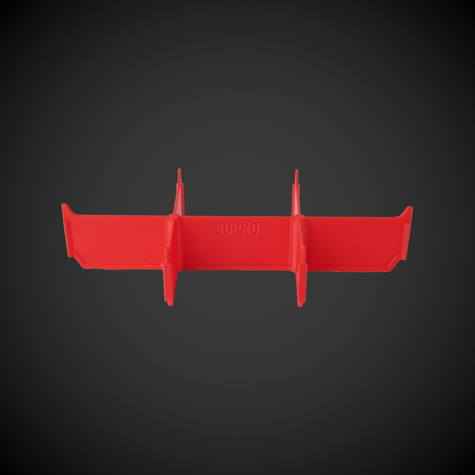 Red 6-Way Low Double Bin Divider (MP) with '3DPRO' branding on a dark gray background
