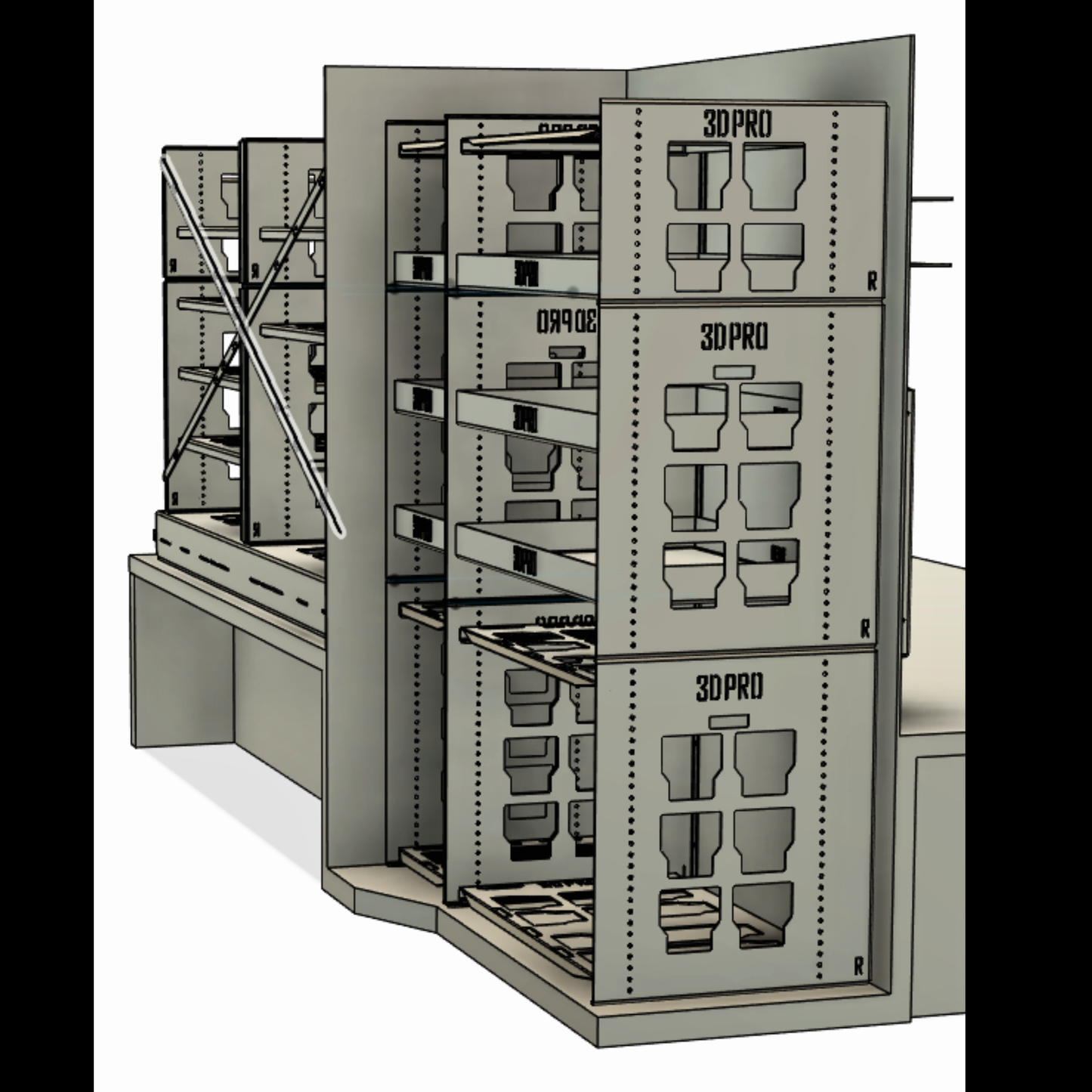 Van Drivers Side Door Bundle (Pack A Shelf)