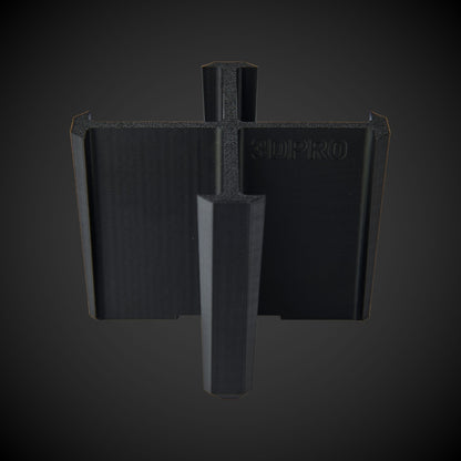 Black 7-way standard double bin divider with 3DPRO branding on a dark background