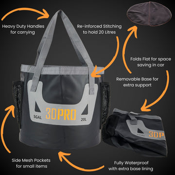 20L/5GAL Pro Folding Bucket