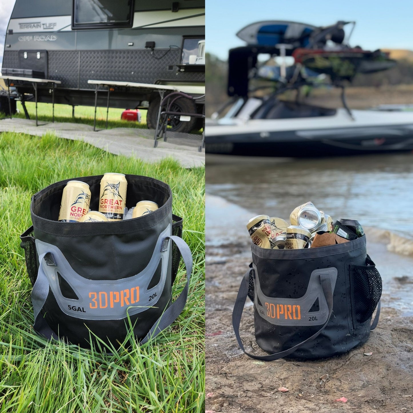 20L/5GAL Pro Folding Bucket