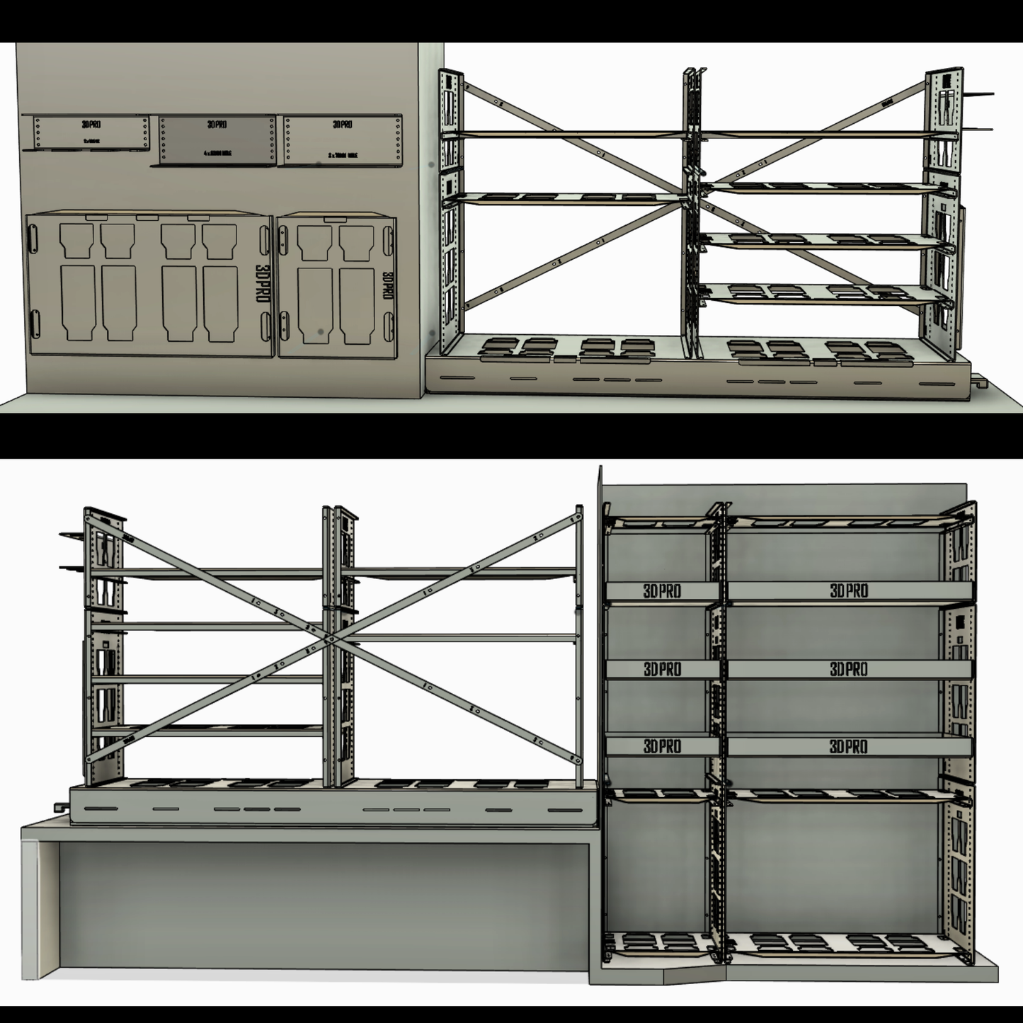 Van Drivers Side Door Bundle (Pack A Shelf)
