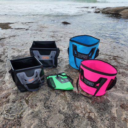 15L/4GAL Pro Square Folding Bucket