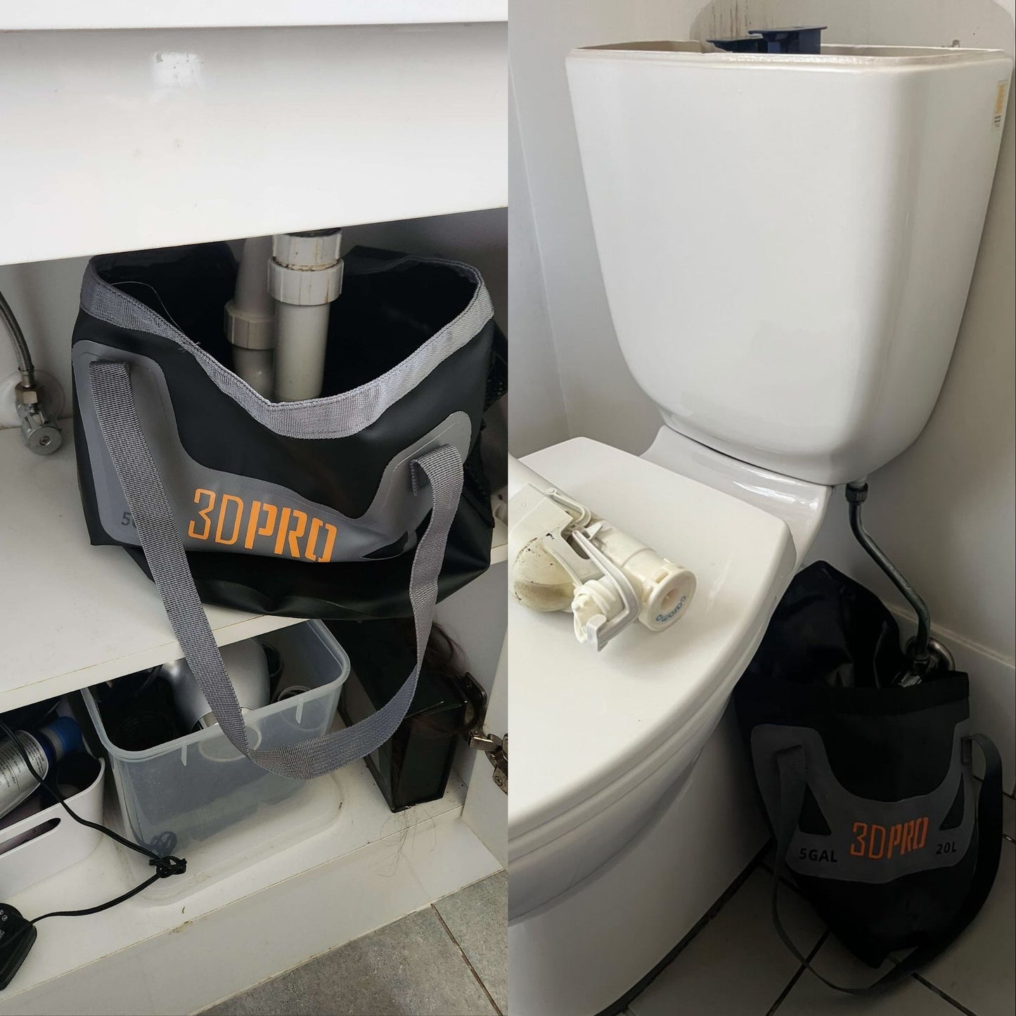 20L/5GAL Pro Folding Bucket