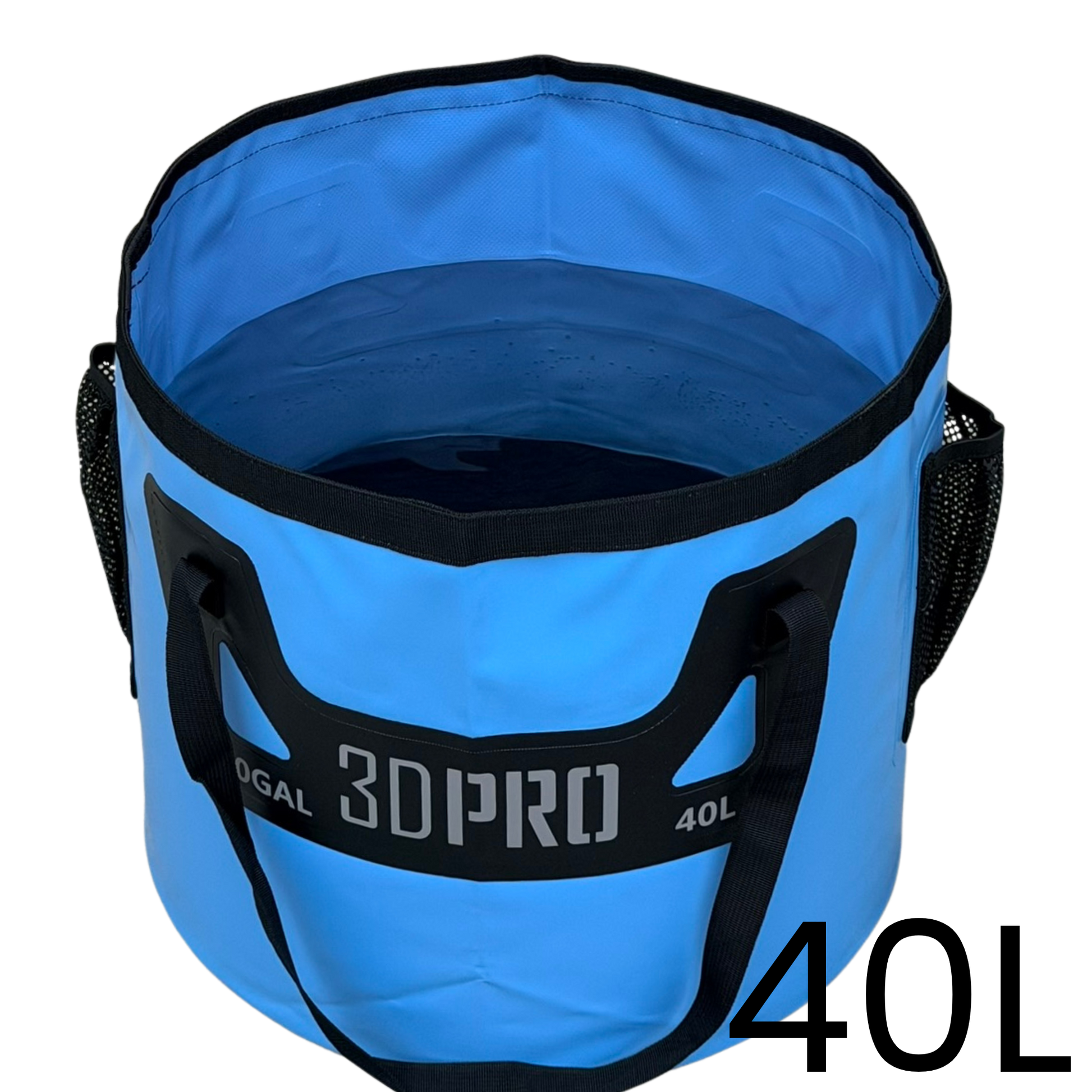 Blue 3DPRO 40L/10GAL Pro Folding Bucket