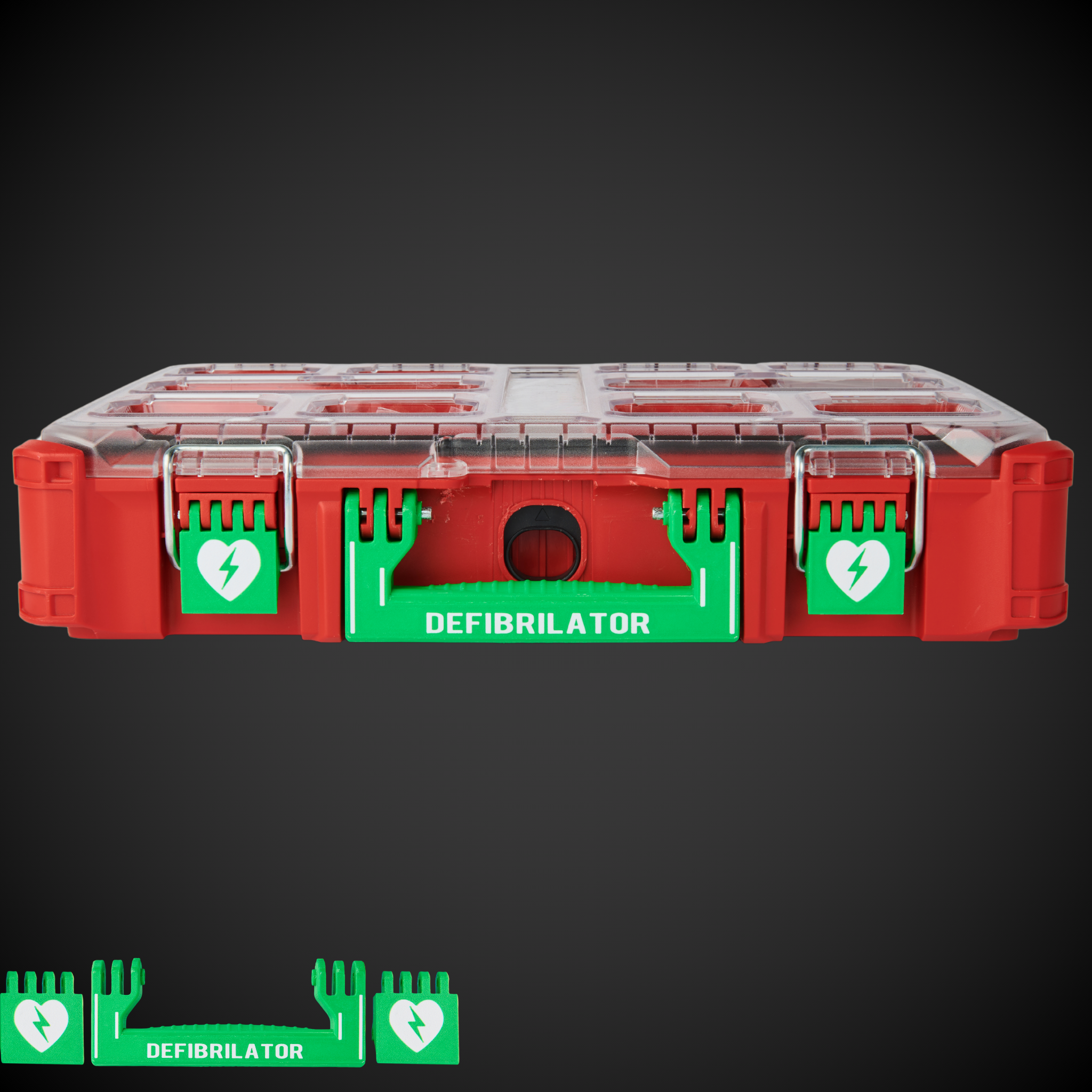 Defibrillator Set - M/P Standard Full Width – 3DPRO