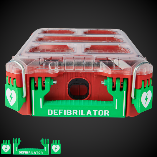 Defibrillator Set - M/P Standard Half Width