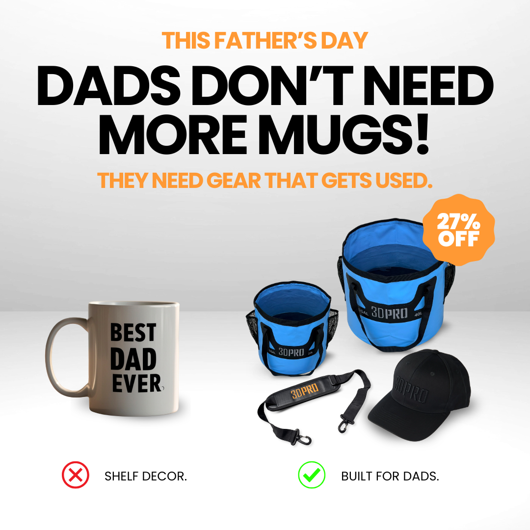Folding Bucket Fathers Day Bundle (27% OFF)
