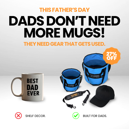Folding Bucket Fathers Day Bundle (27% OFF)