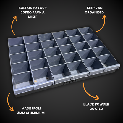 Full Width Tub (Pack A Shelf)