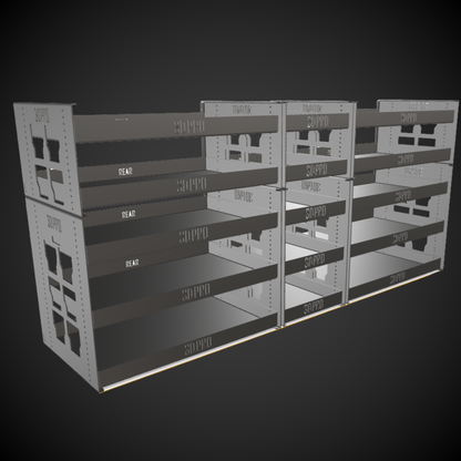 (Pre-Order) Half Width Tub Holder (Pack A Shelf)