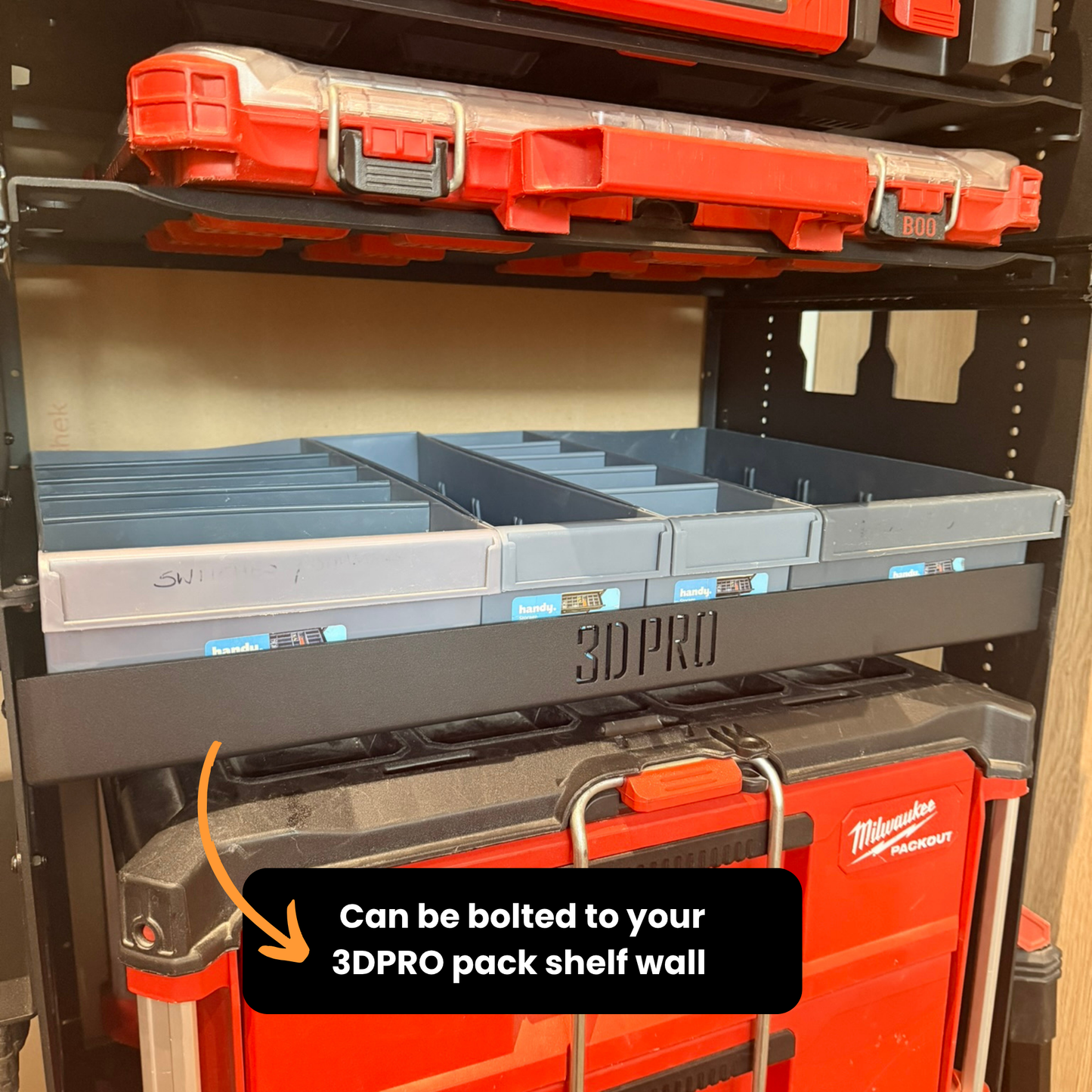 Full Width Tub (Pack A Shelf)