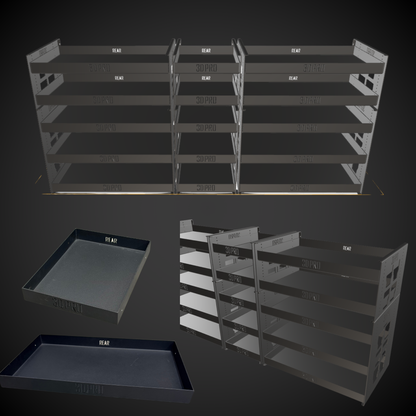 (Pre Order) Full Width Tub Holder (Pack A Shelf)