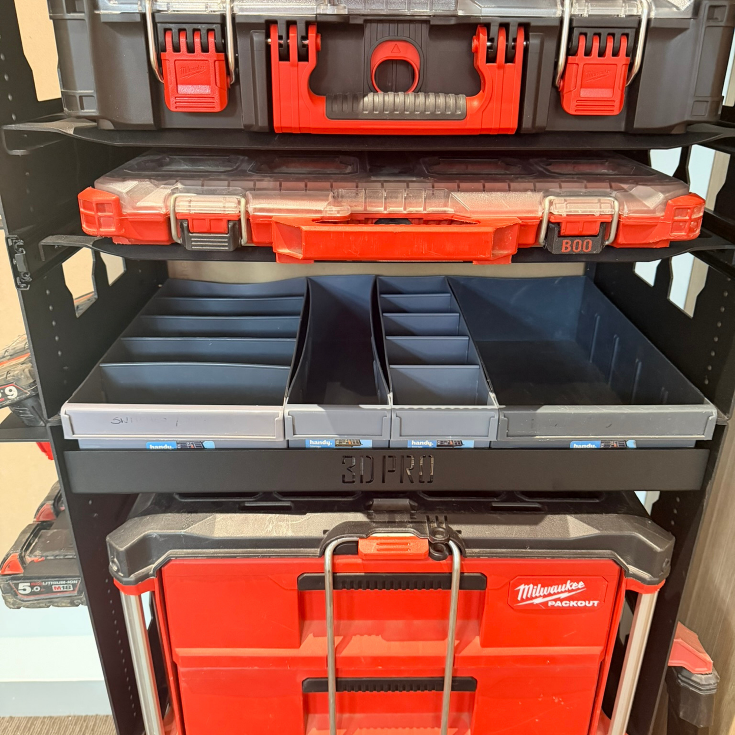 Full Width Tub (Pack A Shelf)