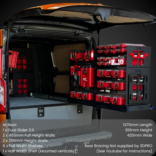 PREORDER - 2.0 Dual Slider Bundle (Pack A Shelf)
