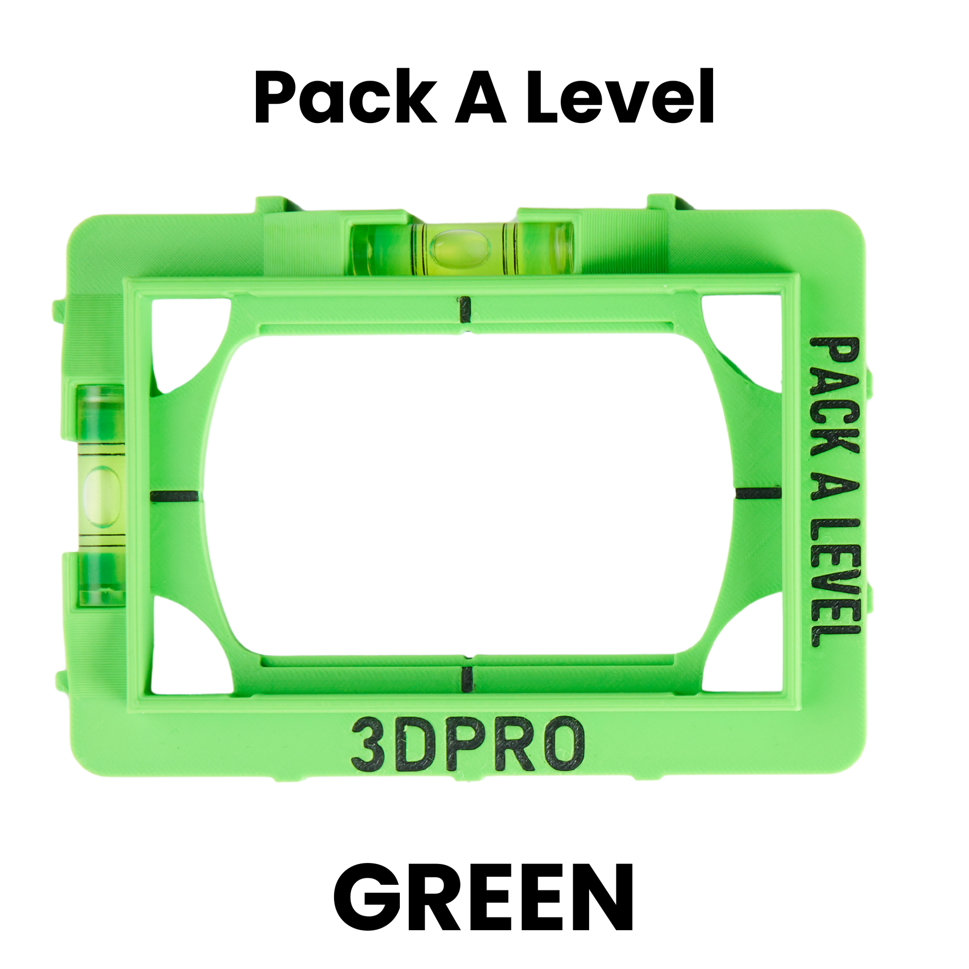 Green Pack A Level with '3DPRO' branding on a white background