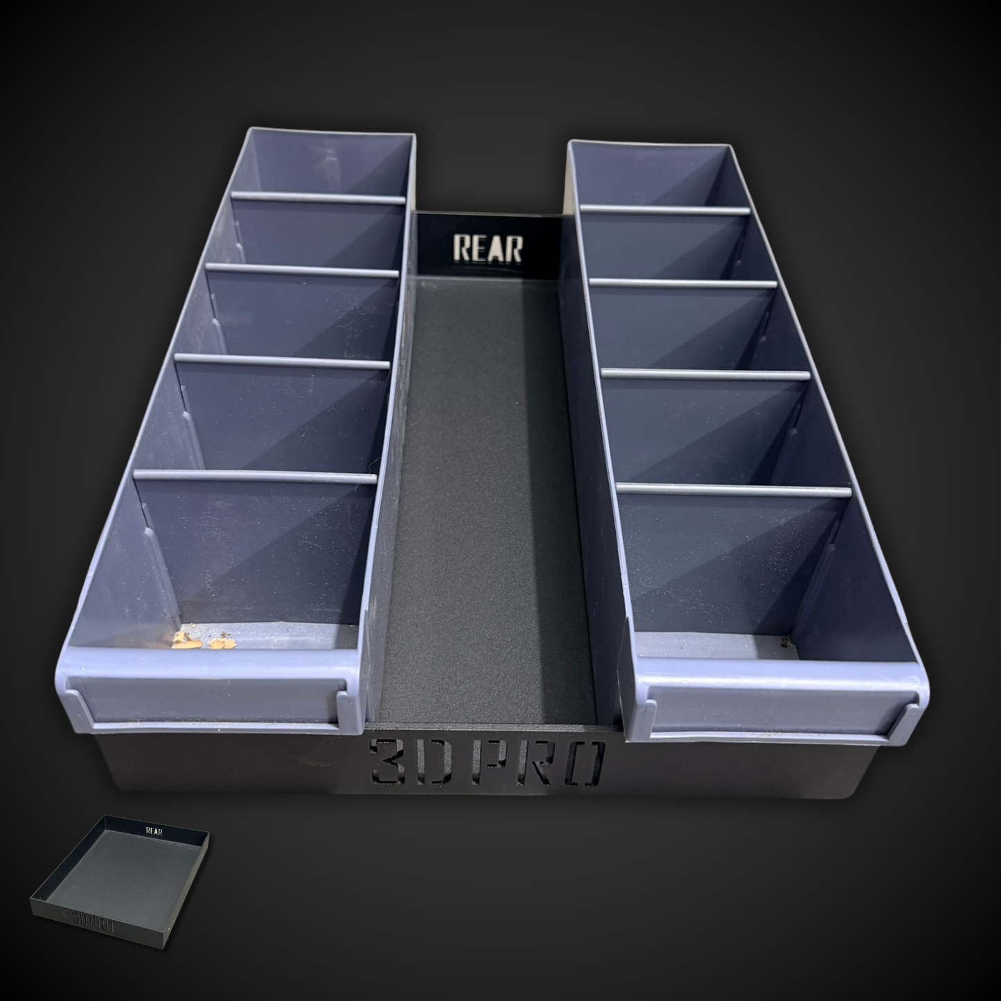 Half Width Tub (Pack A Shelf)