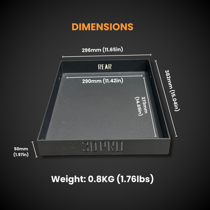 Half Width Tub (Pack A Shelf)