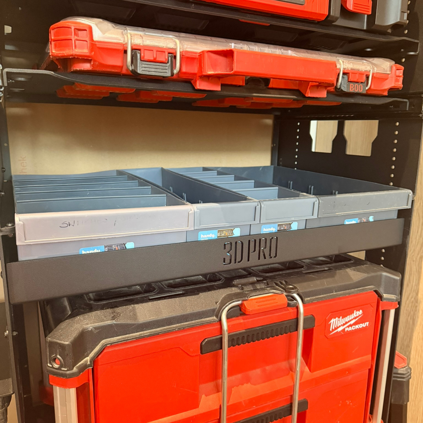 Half Width Tub (Pack A Shelf)