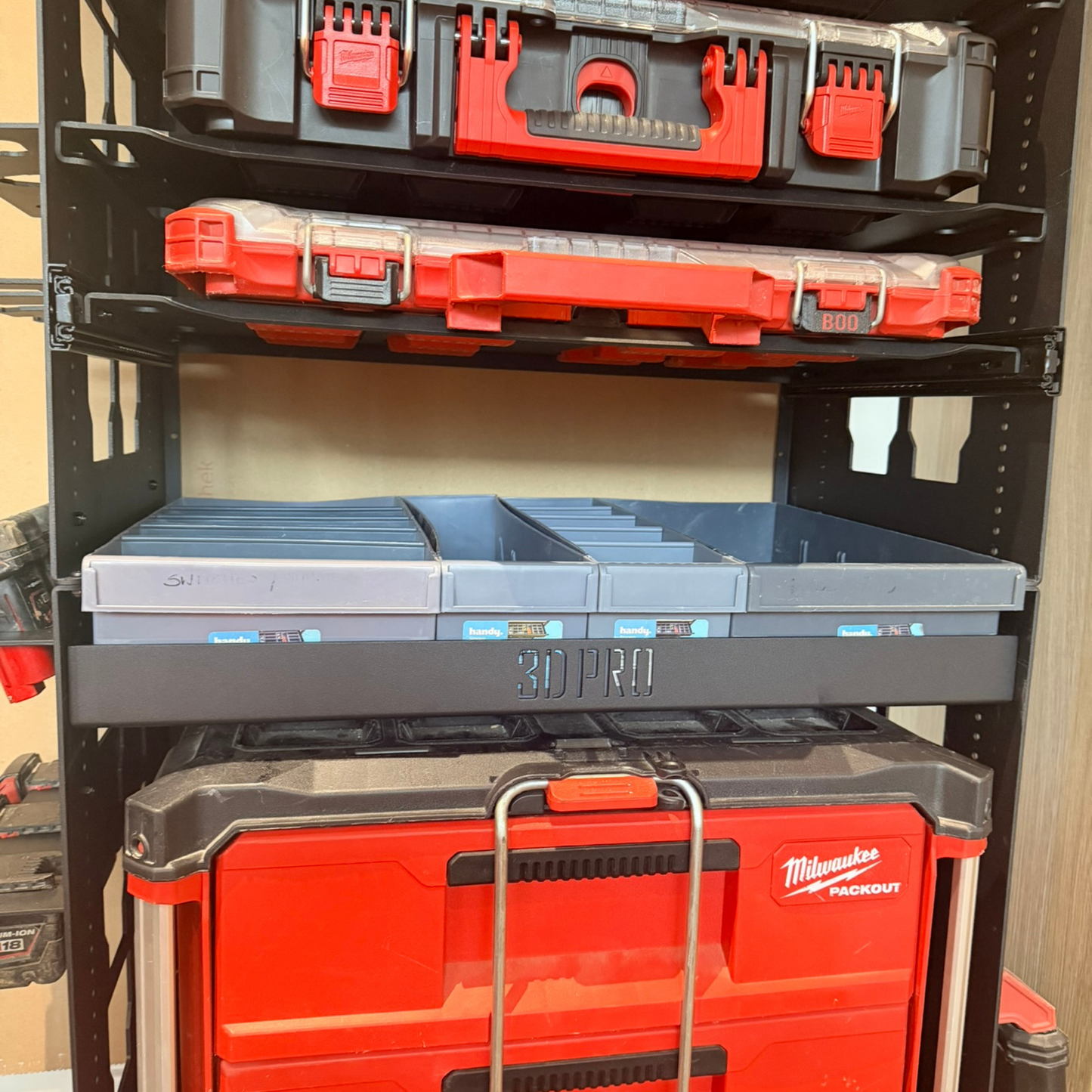 Half Width Tub (Pack A Shelf)