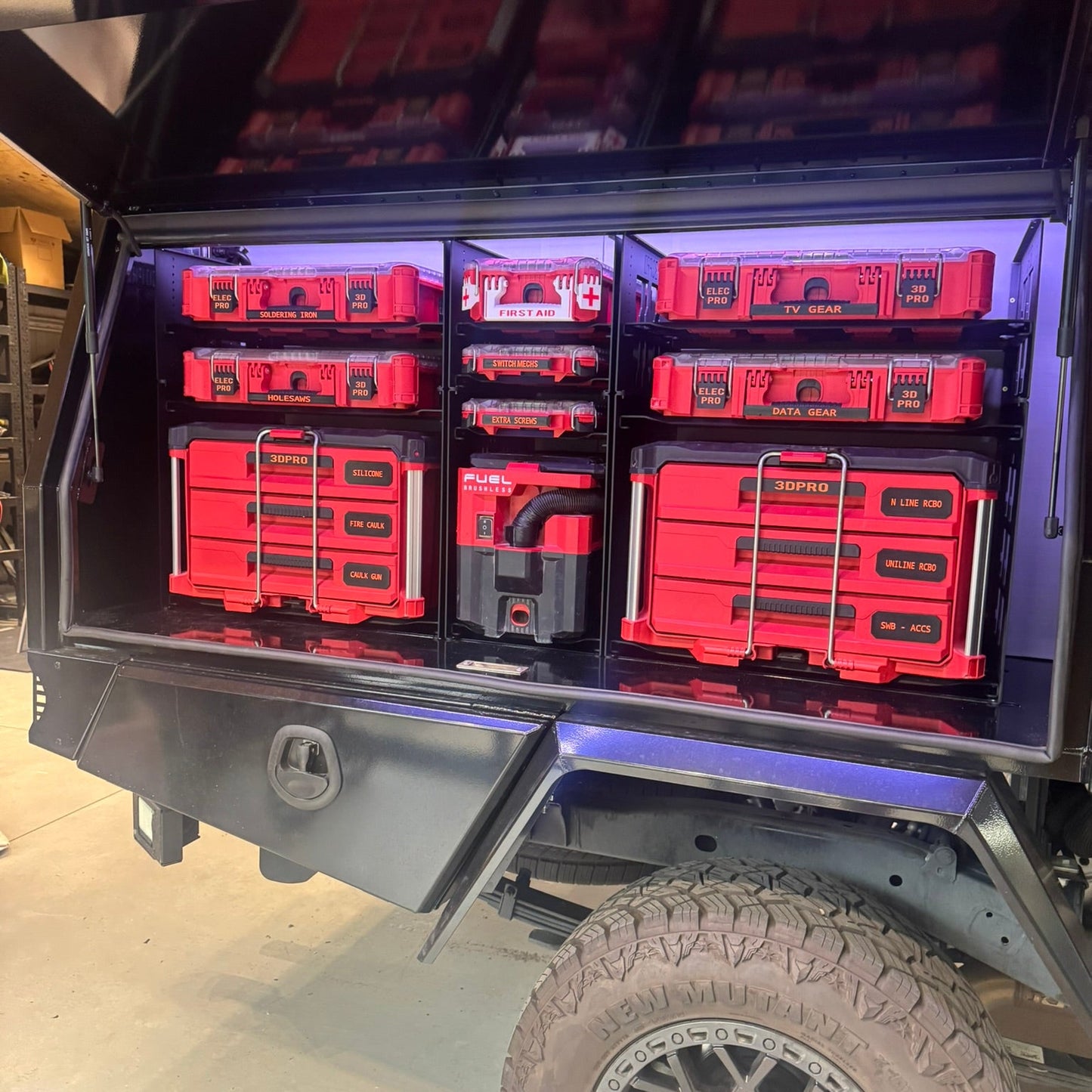 1800mm Side Canopy Bundle (Pack A Shelf)