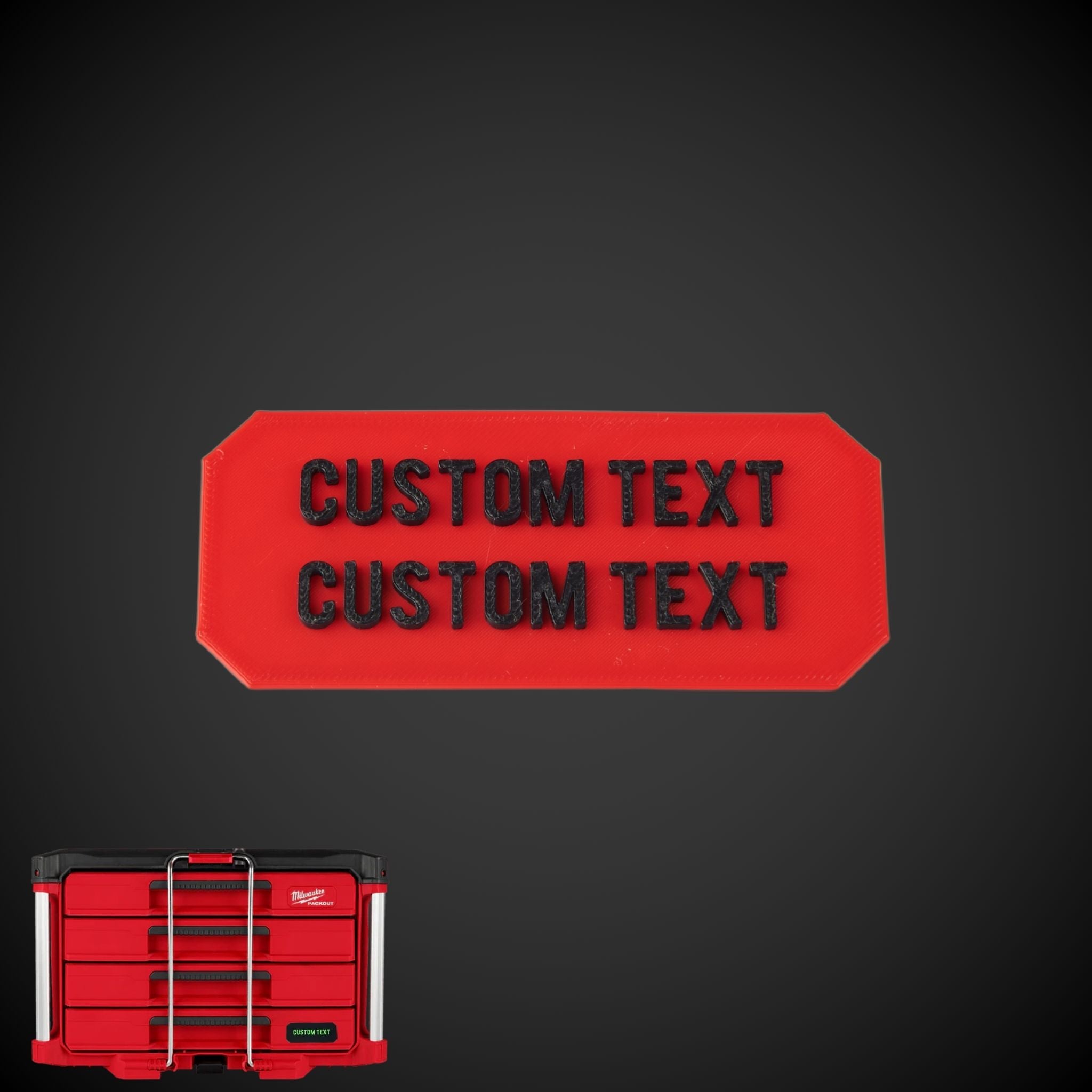 Shop with us for Milwaukee Packout Custom Drawer Labels | 3D Pro – 3DPRO