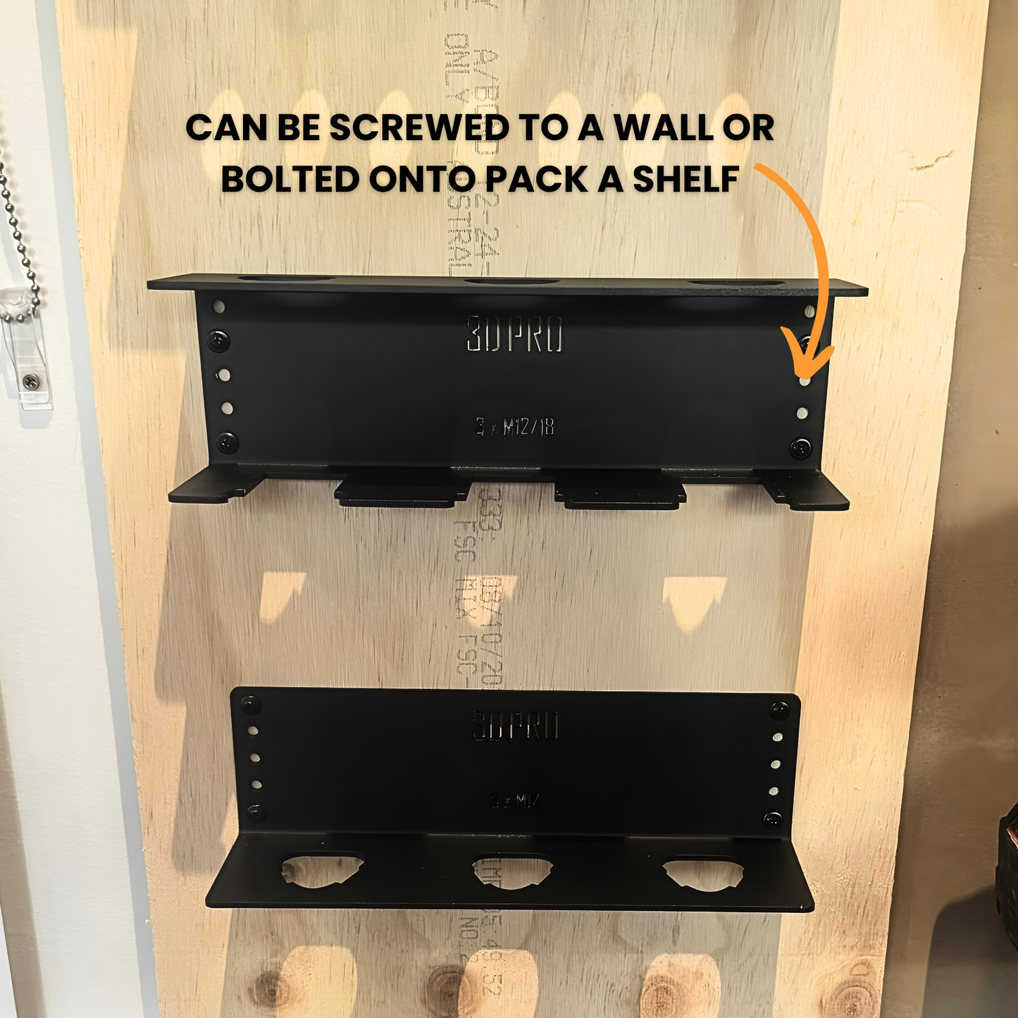 M12/M18 Battery Holder (Pack a Shelf)