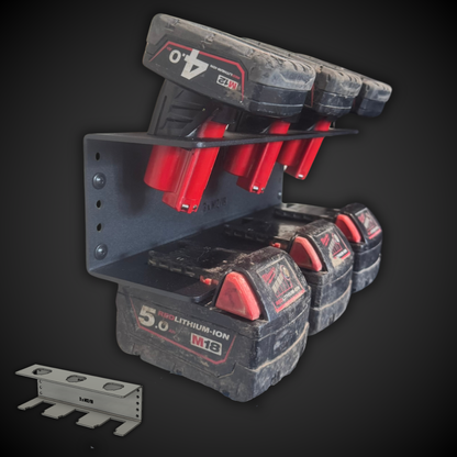 M12/M18 Battery Holder (Pack a Shelf)