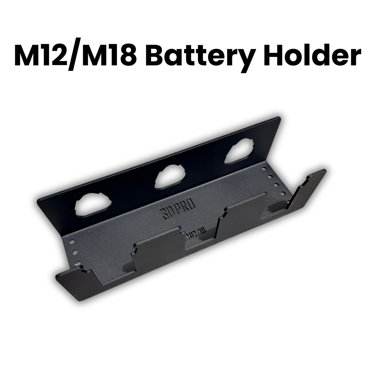 M12/M18 Battery Holder (Pack a Shelf)