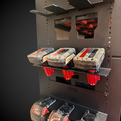 M12/M18 Battery Holder (Pack a Shelf)