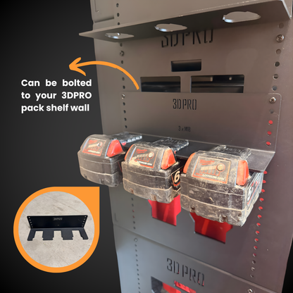 M12/M18 Battery Holder (Pack a Shelf)