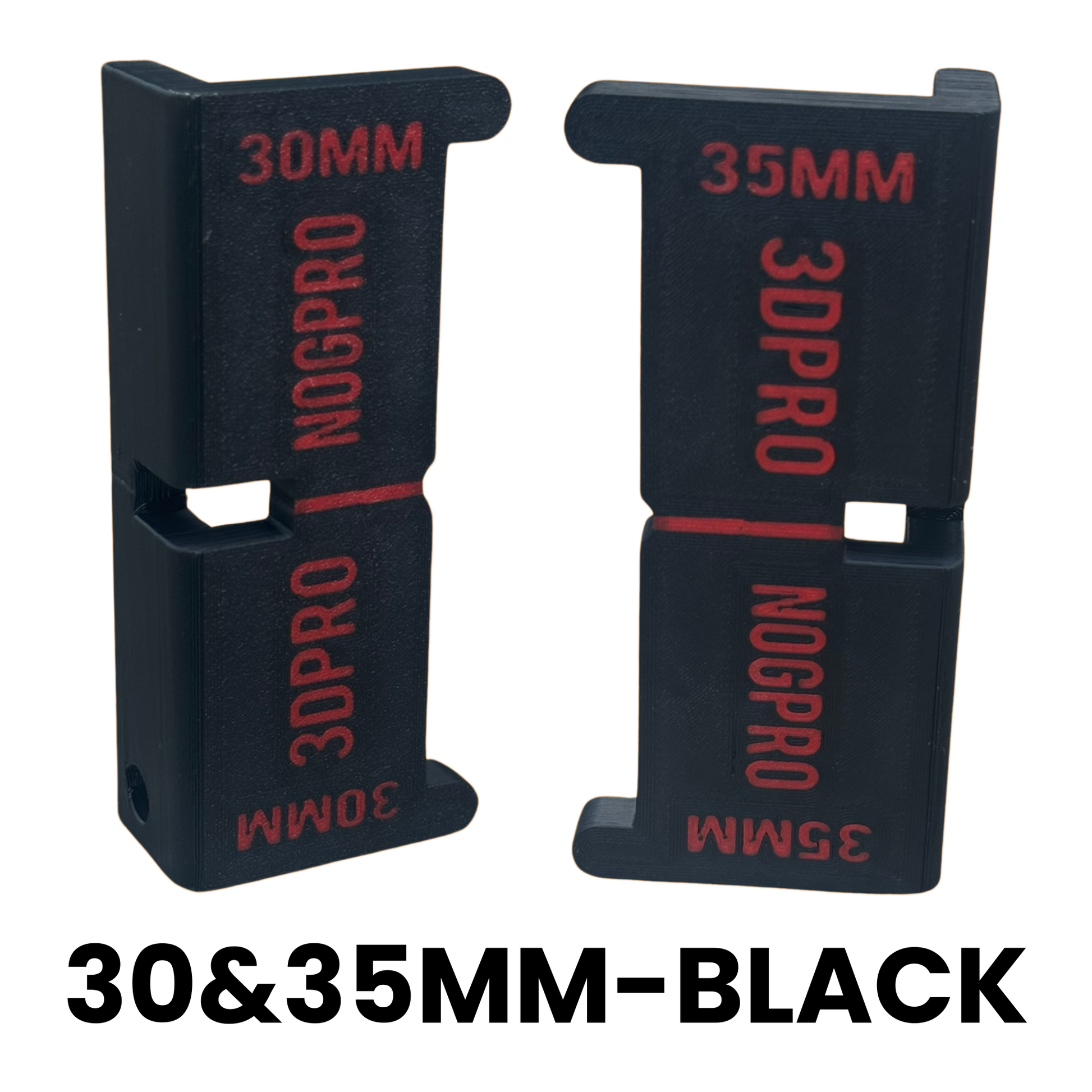 Nog Pro - Noggin SetBacks 30 & 355MM Black