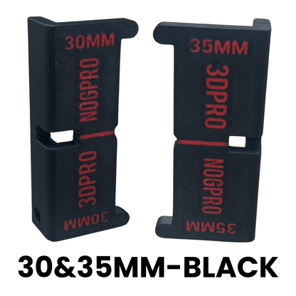 Nog Pro - Noggin SetBacks 30 & 355MM Black