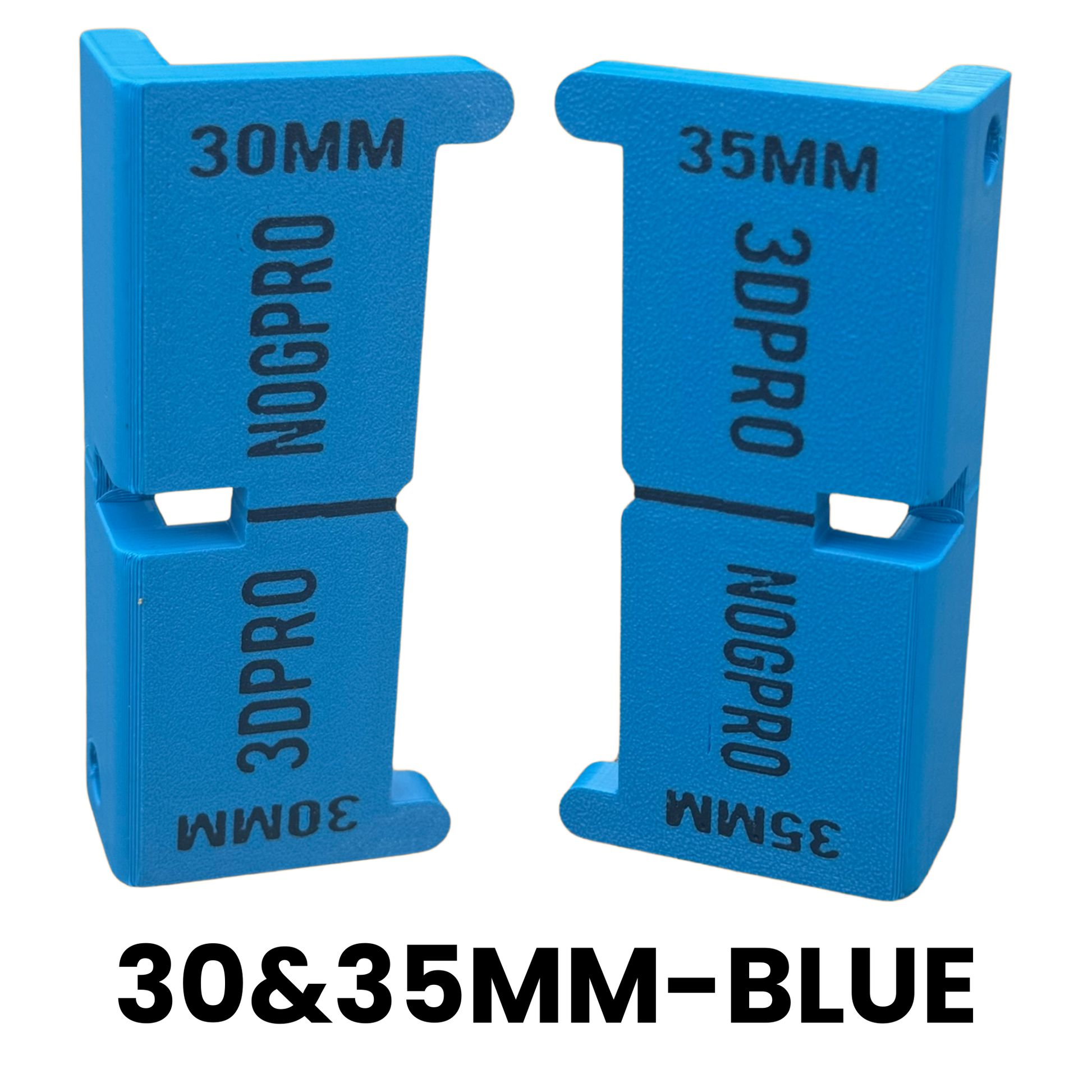 Nog Pro - Noggin SetBacks 30 & 35MM Blue