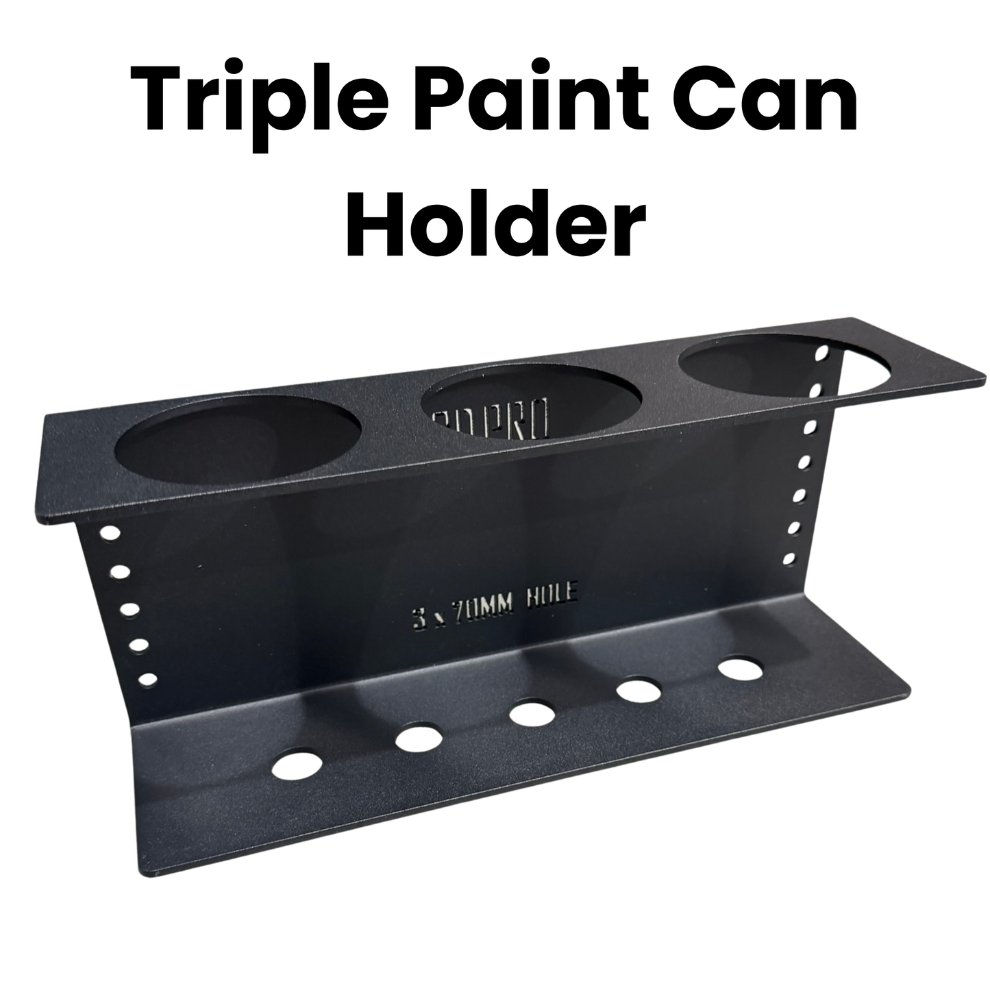 Triple Paint Can Holder (Pack a Shelf)